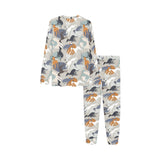 Greyhound Pattern Print Design 04 Kids' Boys' Girls' All Over Print Pajama Set