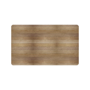 Wood Printed Pattern Print Design 02 Doormat