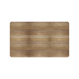 Wood Printed Pattern Print Design 02 Doormat