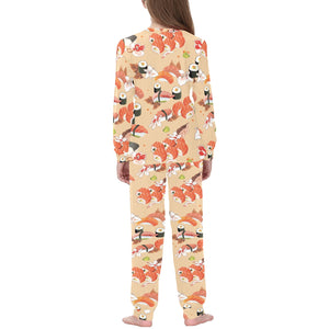 Sushi Pattern Kids' Boys' Girls' All Over Print Pajama Set