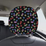 Darts Pattern Print Design 03 Car Headrest Cover