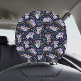 Koala Pattern Car Headrest Cover