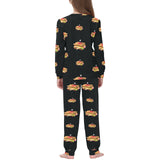 Sandwich Pattern Print Design 03 Kids' Boys' Girls' All Over Print Pajama Set