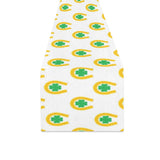 Horseshoes Pattern Print Design 03 Table Runner