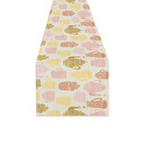 Tea pots Pattern Print Design 02 Table Runner