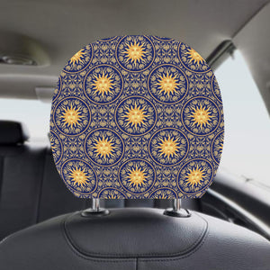 Sun Pattern Car Headrest Cover