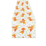 Goldfish Pattern Print Design 03 Table Runner