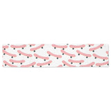 Skate Board Pattern Print Design 05 Table Runner