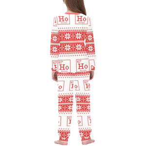 Chemistry Periodic Table Pattern Print Design 03 Kids' Boys' Girls' All Over Print Pajama Set