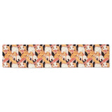 Squirrel Pattern Print Design 04 Table Runner