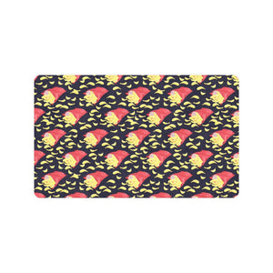 Potato Chips Pattern Print Design 05 Doormat