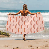 Sausage Pattern Print Design 01 Beach Towel