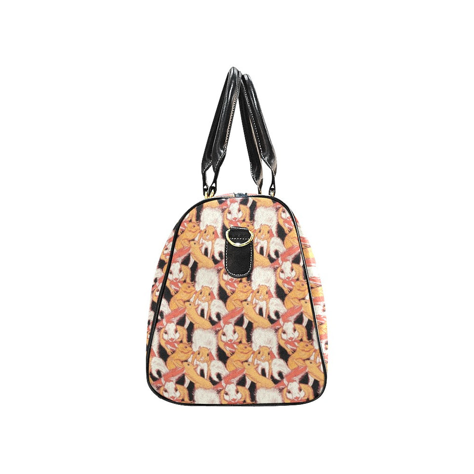 Squirrel Pattern Print Design 04 Travel Bag