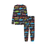 Skate Board Pattern Print Design 03 Kids' Boys' Girls' All Over Print Pajama Set