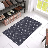 Swallow Pattern Print Design 02 Doormat