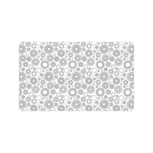 Gear Pattern Print Design 03 Doormat