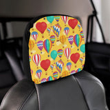 Hot Air Balloon Pattern Car Headrest Cover