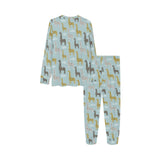 Giraffe Pattern Print Design 03 Kids' Boys' Girls' All Over Print Pajama Set