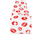 Lips Pattern Print Design 01 Table Runner