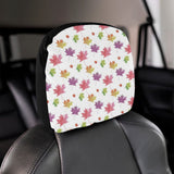 Maple Leaves Pattern Car Headrest Cover