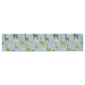 Giraffe Pattern Print Design 03 Table Runner