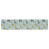 Giraffe Pattern Print Design 03 Table Runner