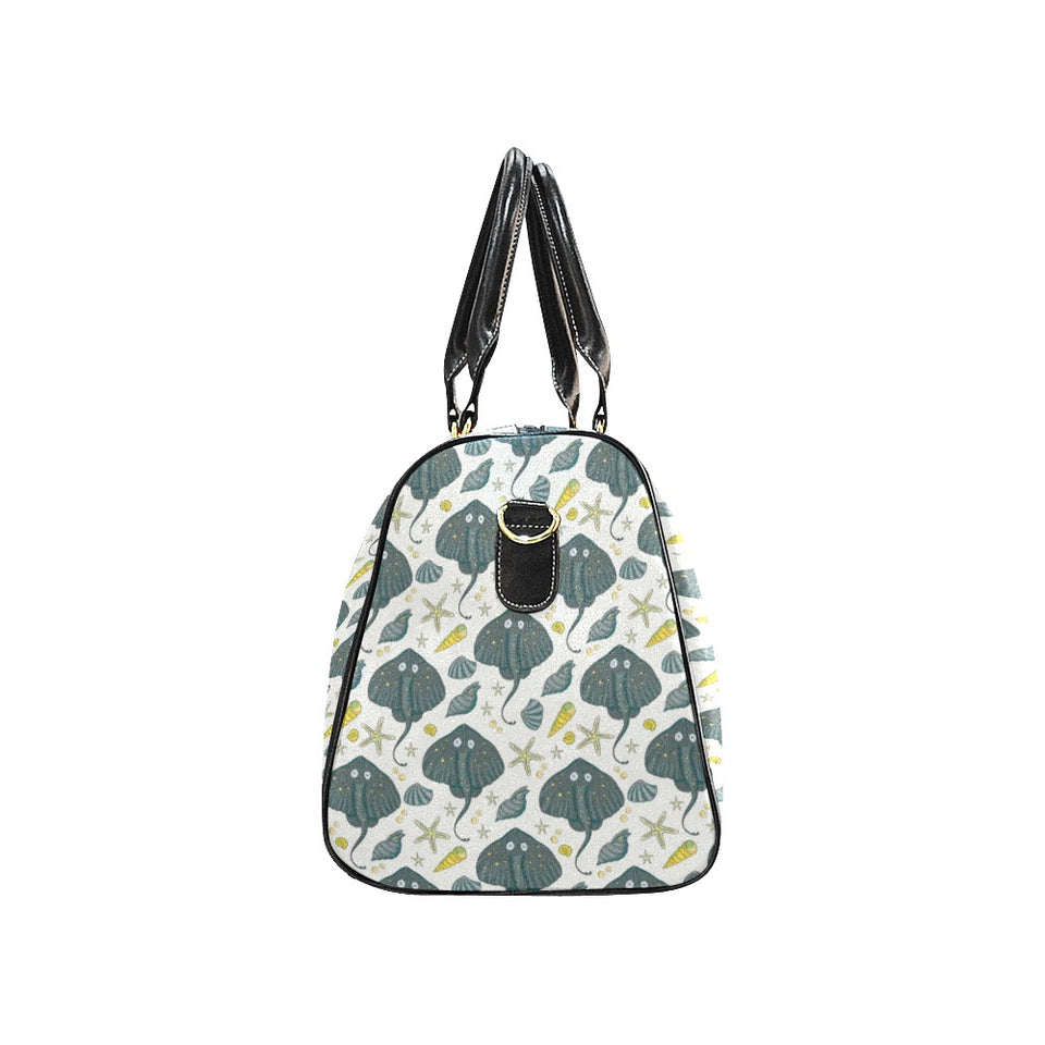 Stingray Pattern Print Design 03 Travel Bag