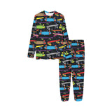 Skate Board Pattern Print Design 03 Kids' Boys' Girls' All Over Print Pajama Set