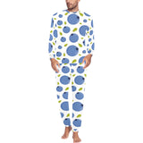 Blueberry Pattern Men's All Over Print Pajama