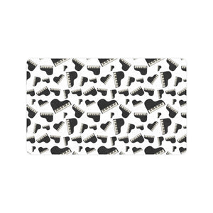 Piano Pattern Print Design 02 Doormat