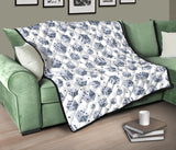 Dice Pattern Print Design 03 Premium Quilt