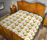 Sandwich Pattern Print Design 02 Premium Quilt