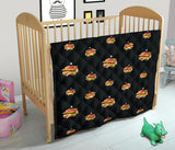 Sandwich Pattern Print Design 03 Premium Quilt