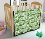 Crocodile Pattern Premium Quilt