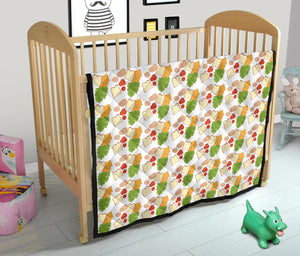 Sandwich Pattern Print Design 02 Premium Quilt