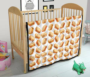 Sandwich Pattern Print Design 01 Premium Quilt