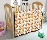 Sandwich Pattern Print Design 01 Premium Quilt