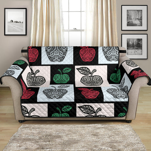 Apple Tribel Pattern Loveseat Couch Cover Protector