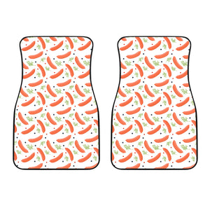 Sausage Pattern Print Design 03 Front Car Mats