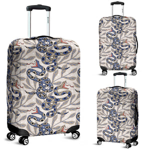 Snake Leaves Pattern Luggage Covers