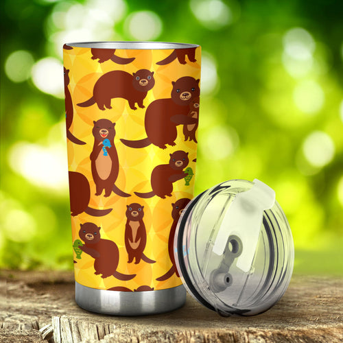 Otter Pattern Tumbler