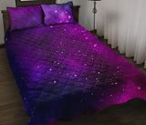 Pink Space Galaxy Pattern4 Quilt Bed Set