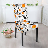 Halloween Pattern Dining Chair Slipcover