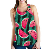 Watermelon Pattern Women Racerback Tank Top