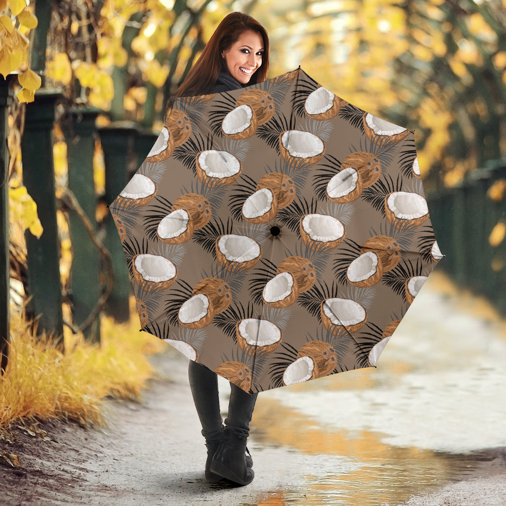 Coconut Pattern Print Design 02 Umbrella