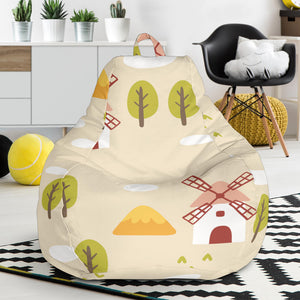 Windmill Pattern Bean Bag Cover