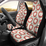 Red Apple Pattern Universal Fit Car Seat Covers