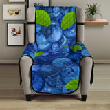 Blueberry Pattern Background Chair Cover Protector