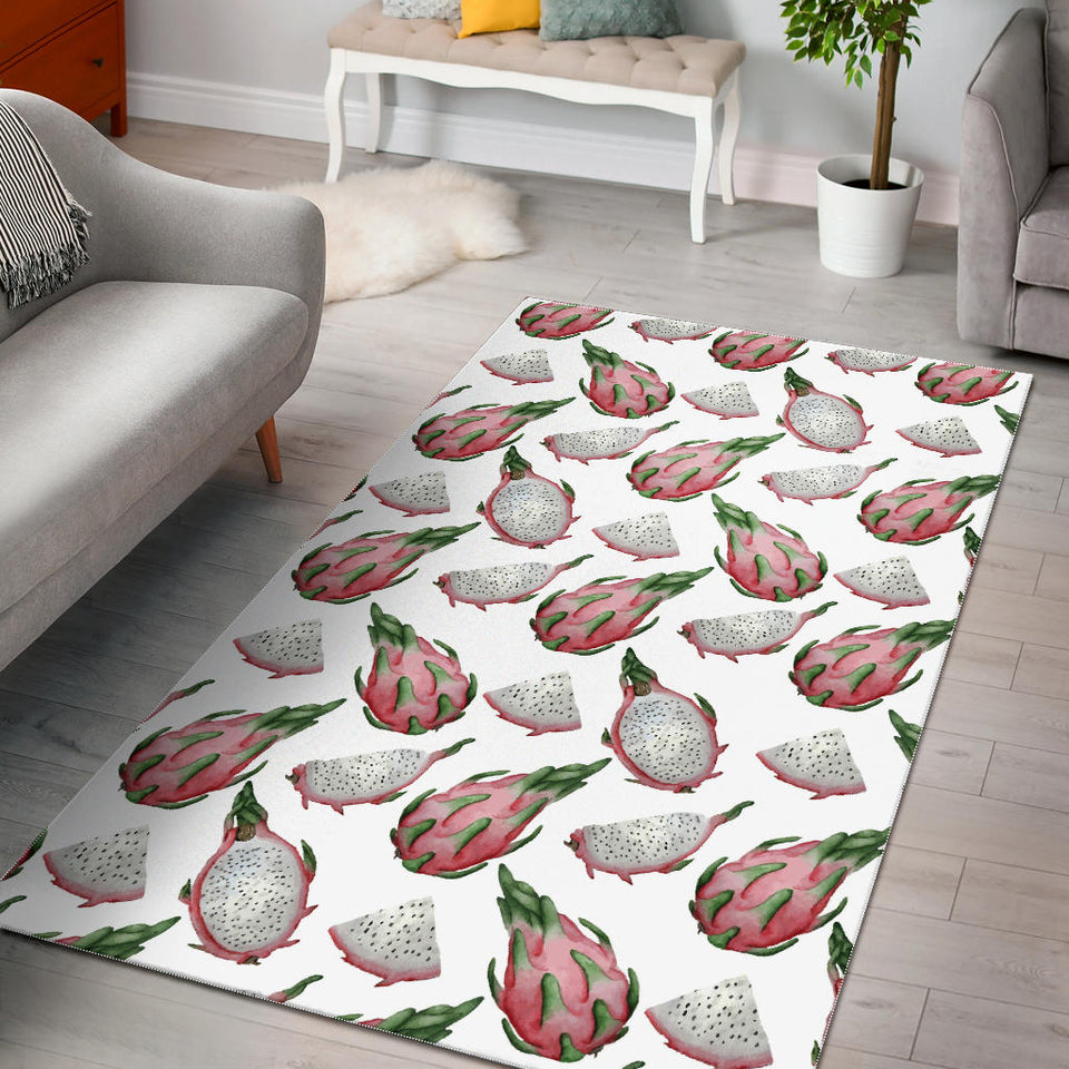 Dragon Fruit Pattern Area Rug