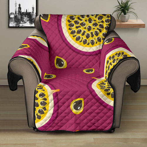 Sliced Passion Fruit Pattern Recliner Cover Protector